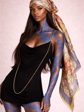 Italian sheer scarf